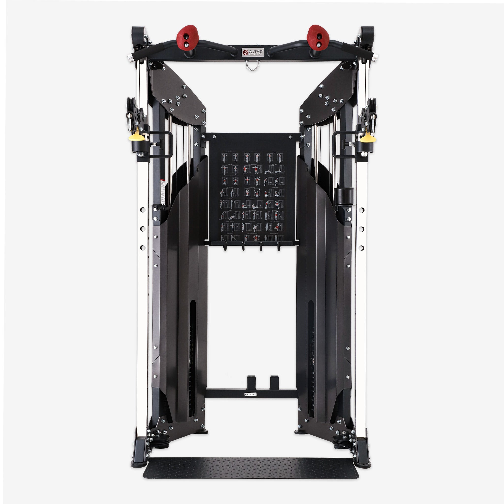 Altas Strength Multi Function Trainer Exercise Machine Black Workout Light Commercial Fitness Equipment AL-3075(Pre-order)