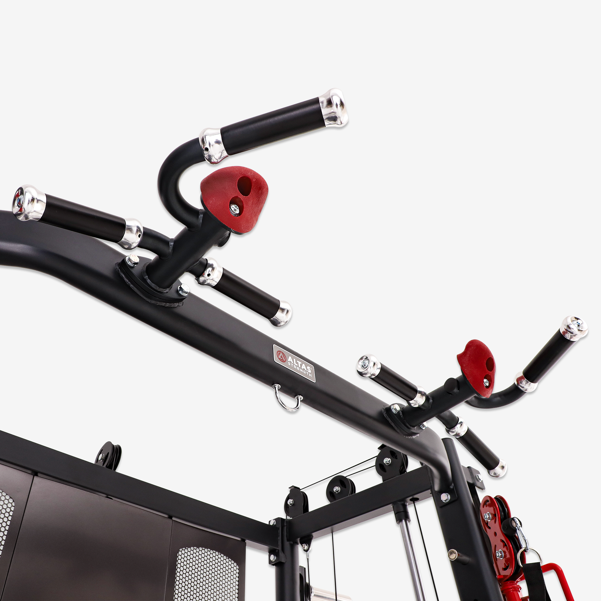 Altas Strength Multi-Function Smith Machine Black And Yellow 2000IB Workout Light Commercial Fitness Equipment AL-3000Y