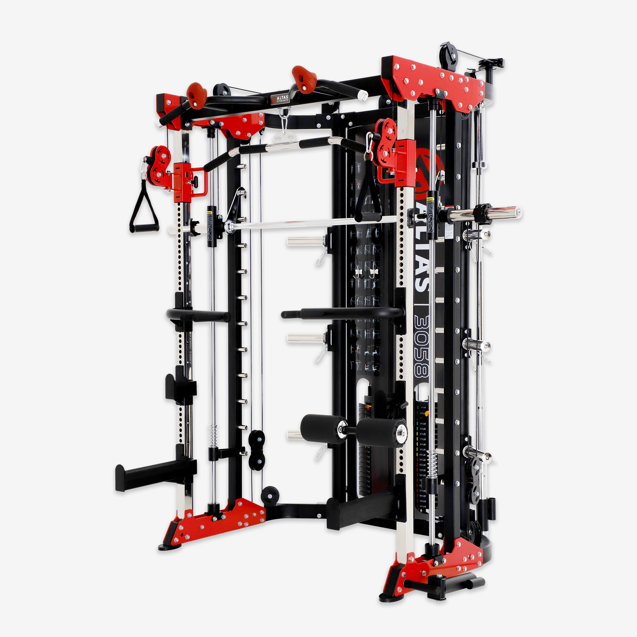 Black Friday Combo - Smith Machine AL-3058G + Bench AL-4026 +Barbell(Free)