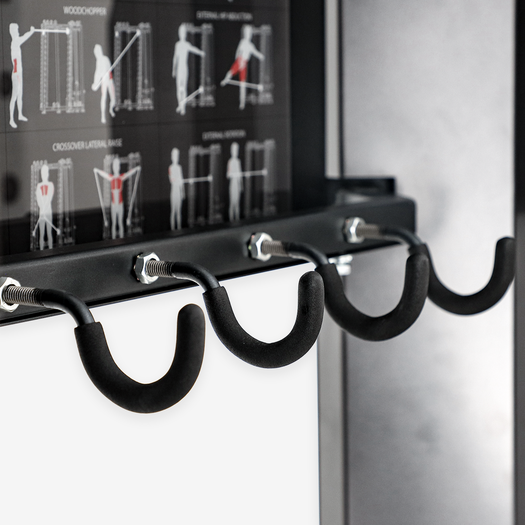Altas Strength Multi Function Trainer Exercise Machine Black Workout Light Commercial Fitness Equipment AL-3075(Pre-order)