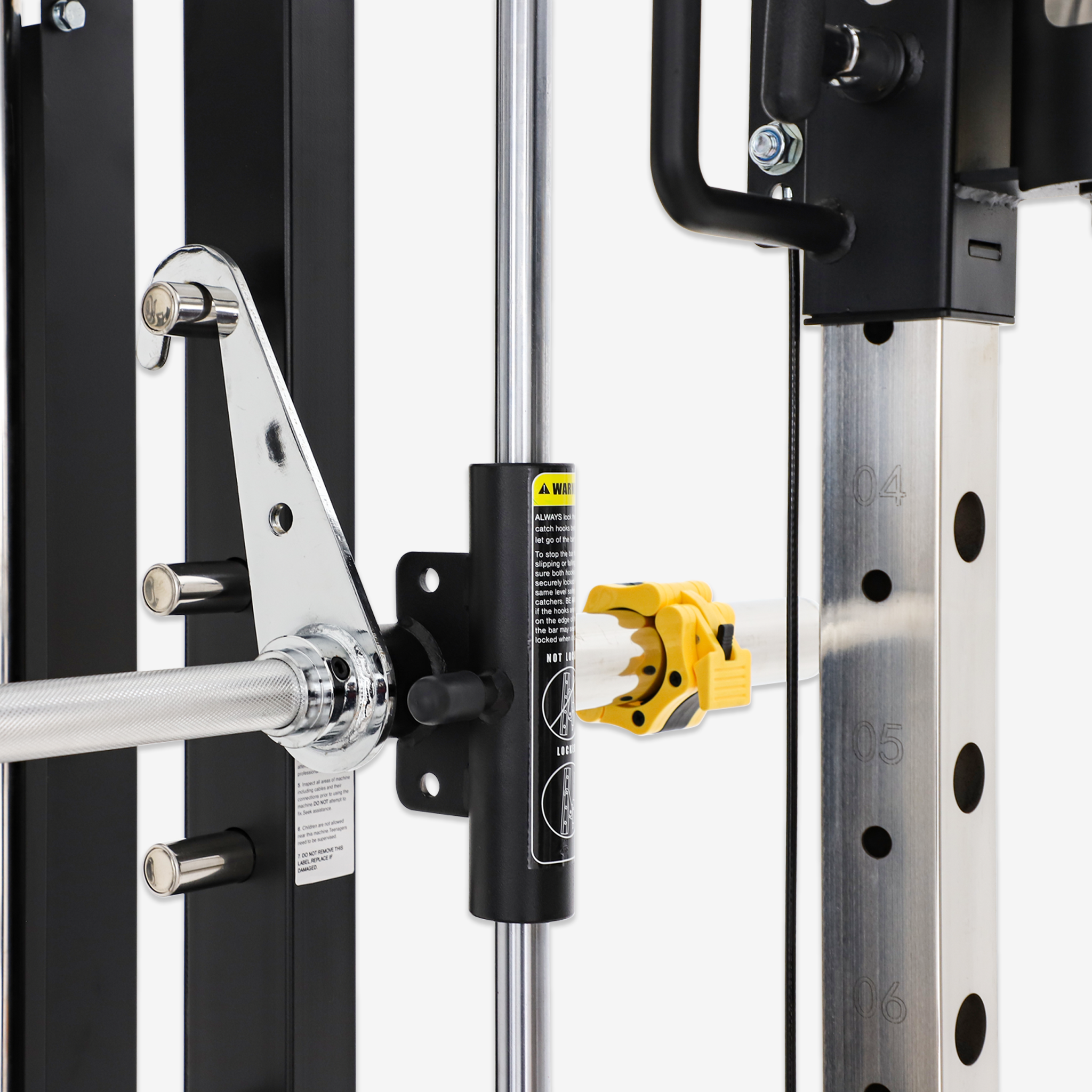 Combo - Smith Machine AL-3087B + Bench AL-4026 + Olympic Barbell + 150lb Weight Plate