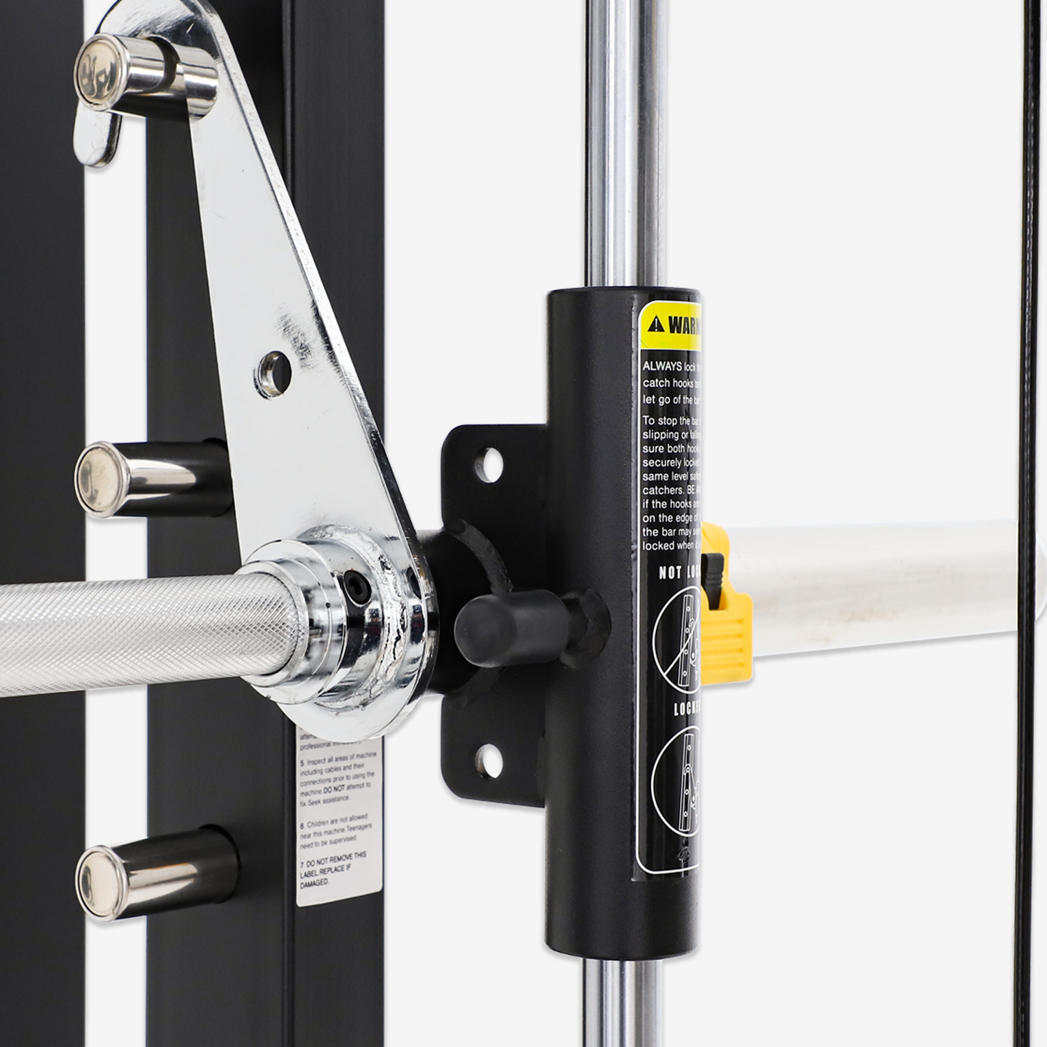 Combo - Smith Machine AL-3087B + Bench AL-4026 + Olympic Barbell + 150lb Weight Plate