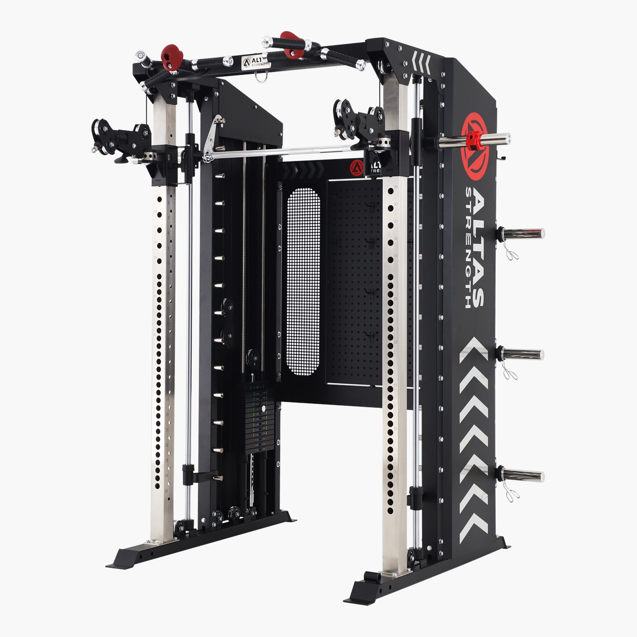 Christmas Combo - Smith Machine AL-3136+4005+Barbell+Weight Plate(5-35lb )