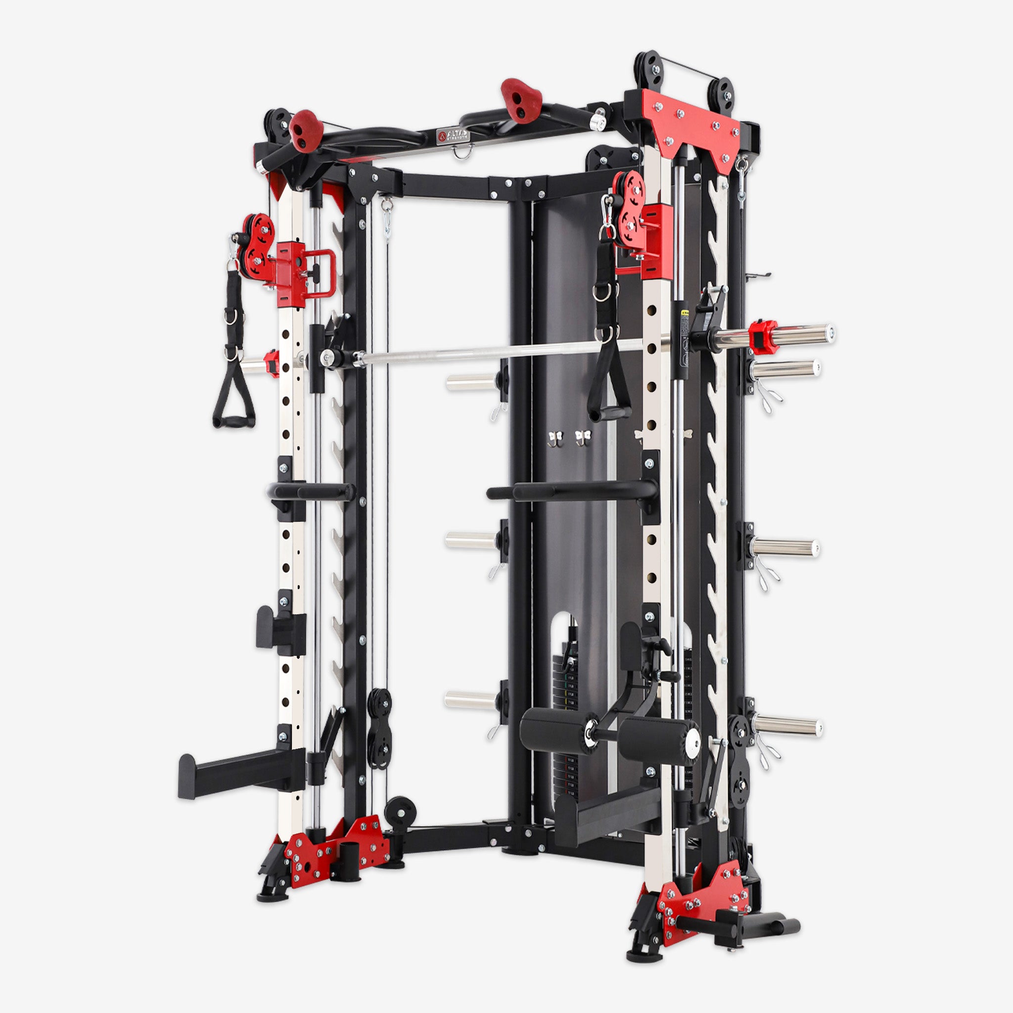 Altas Strength Light-commercial Folding Smith Machine AL-3107 Red
