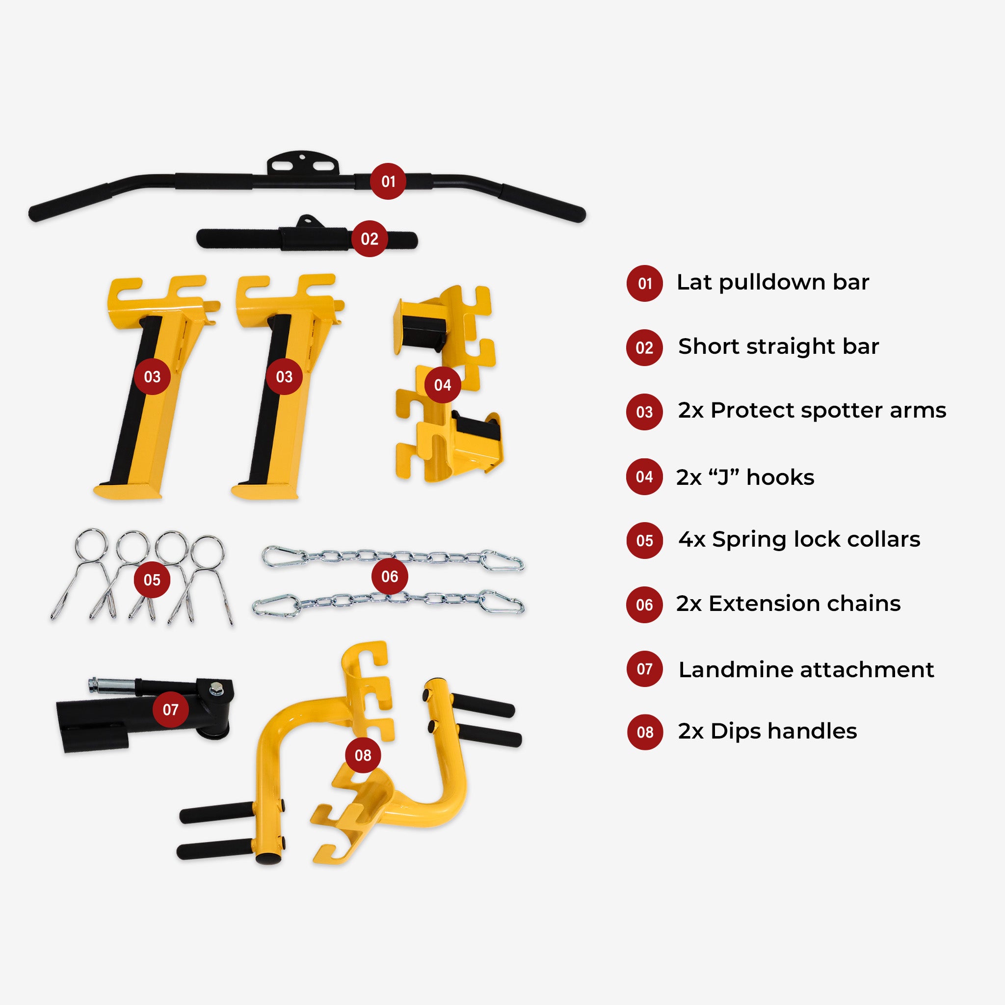Home Gym Equipment Squat Rack AL-6008(Pre-order)