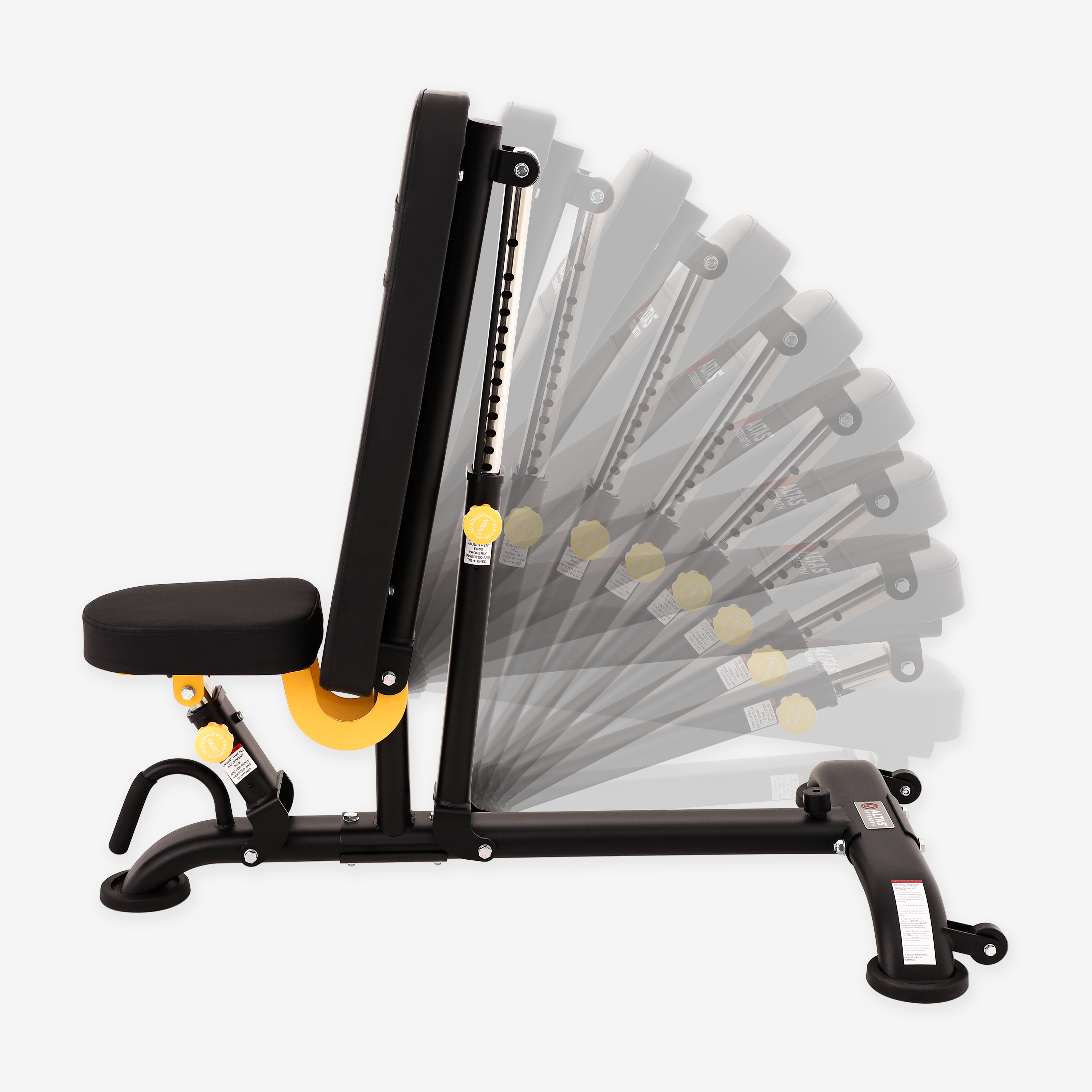Altas Strength Light-commercial Equipment Multi-functional Bench AL-3039