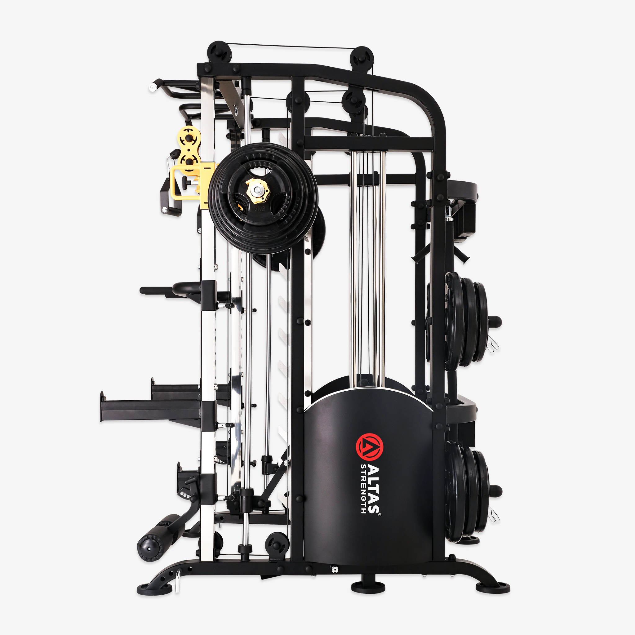 8th Anniversary Combo - Smith Machine AL-M810 + Bench AL-3018 + 240lb Weight Plates(Free) + Barbell (Free)