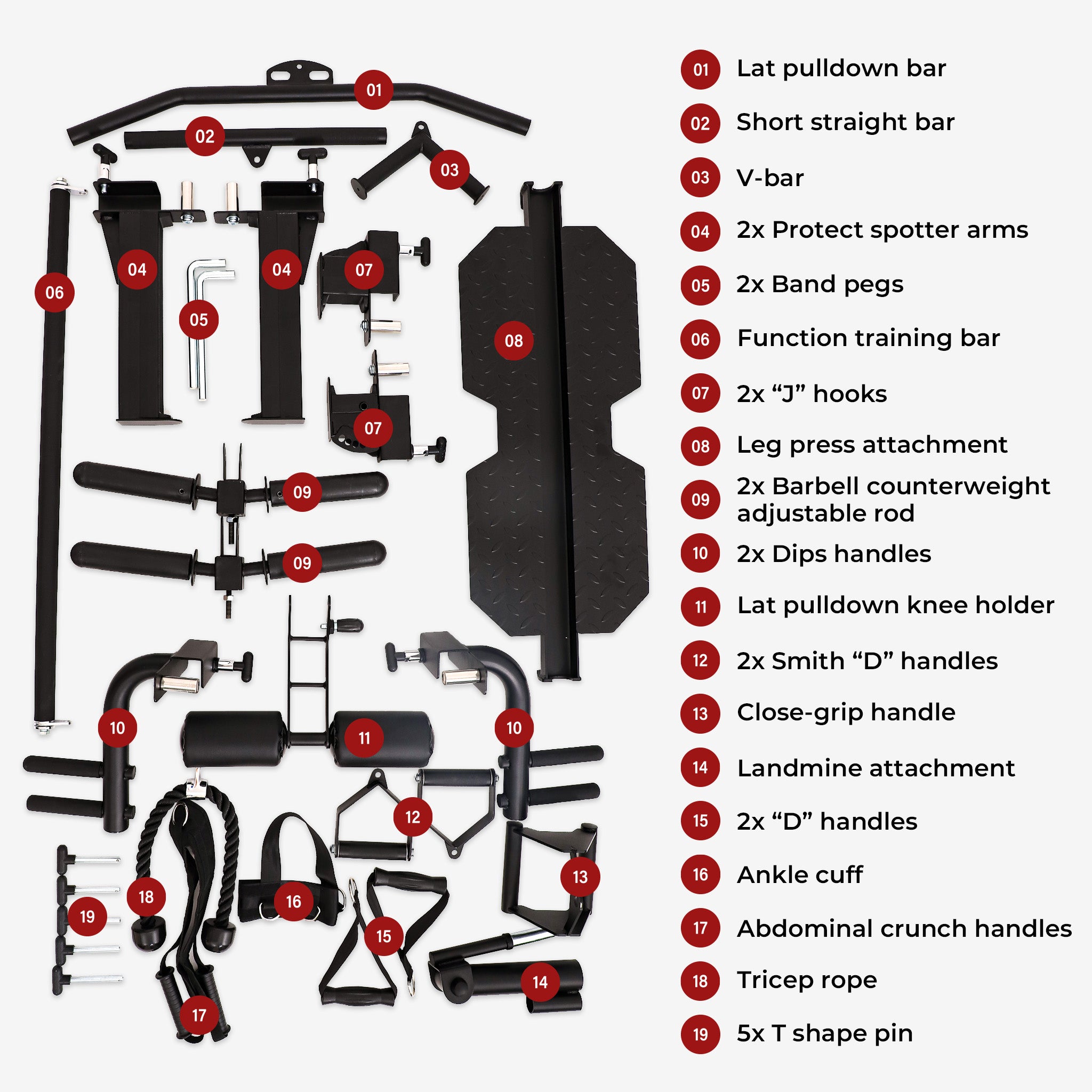 Altas Strength Home Gym Equipment Smith Machine AL-M810