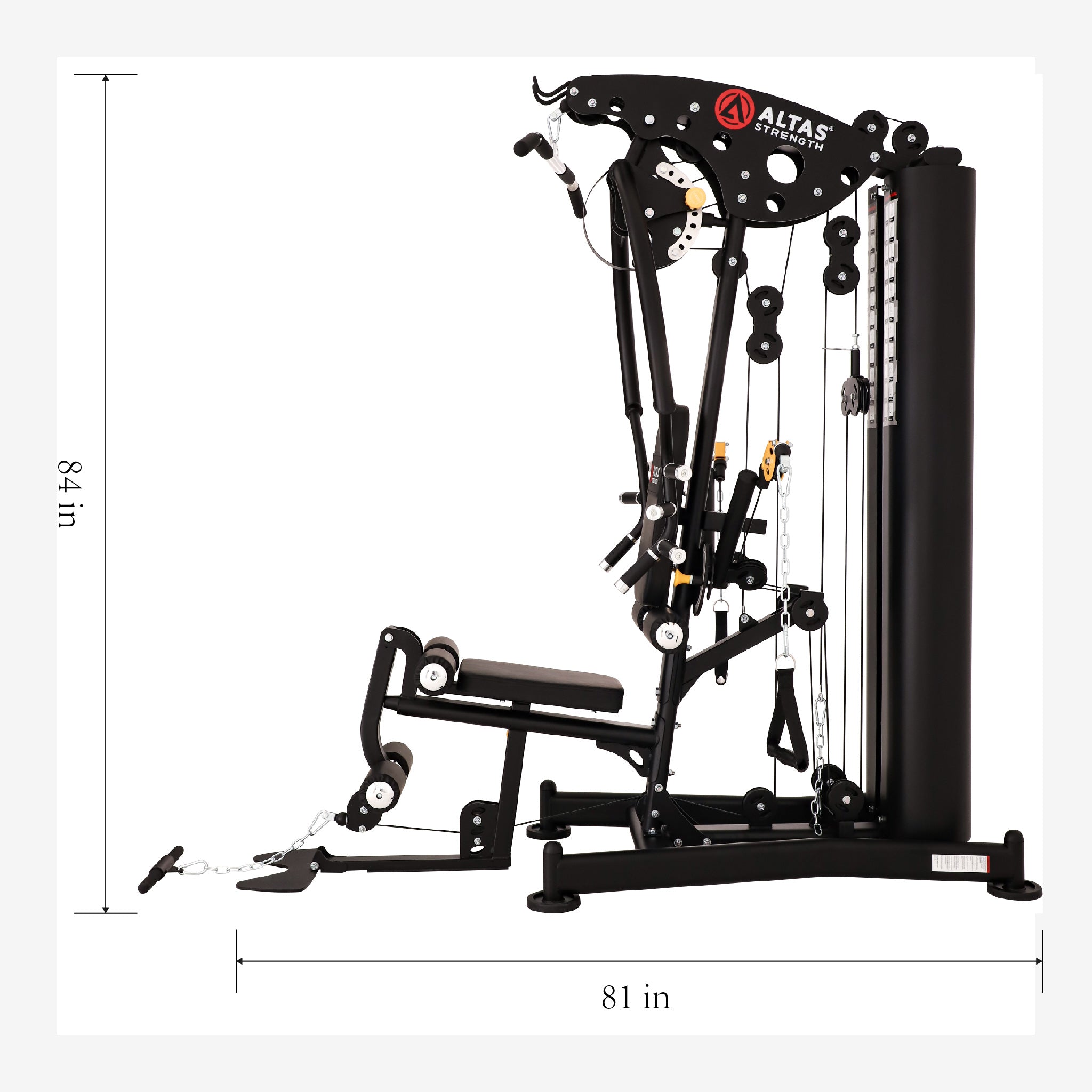 Light commercial Equipment Multi functional Trainer AL 179