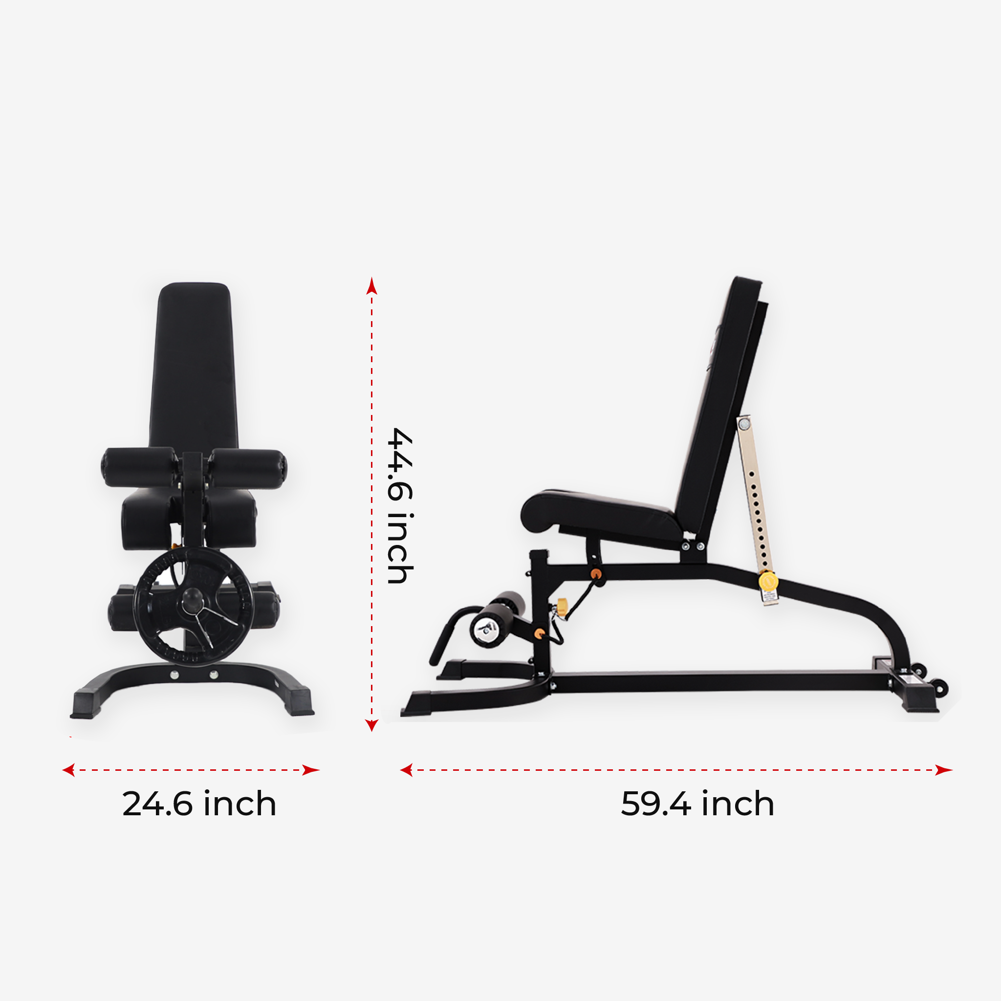 Altas Strength Home Gym Equipment Multi functional Bench AL 3018