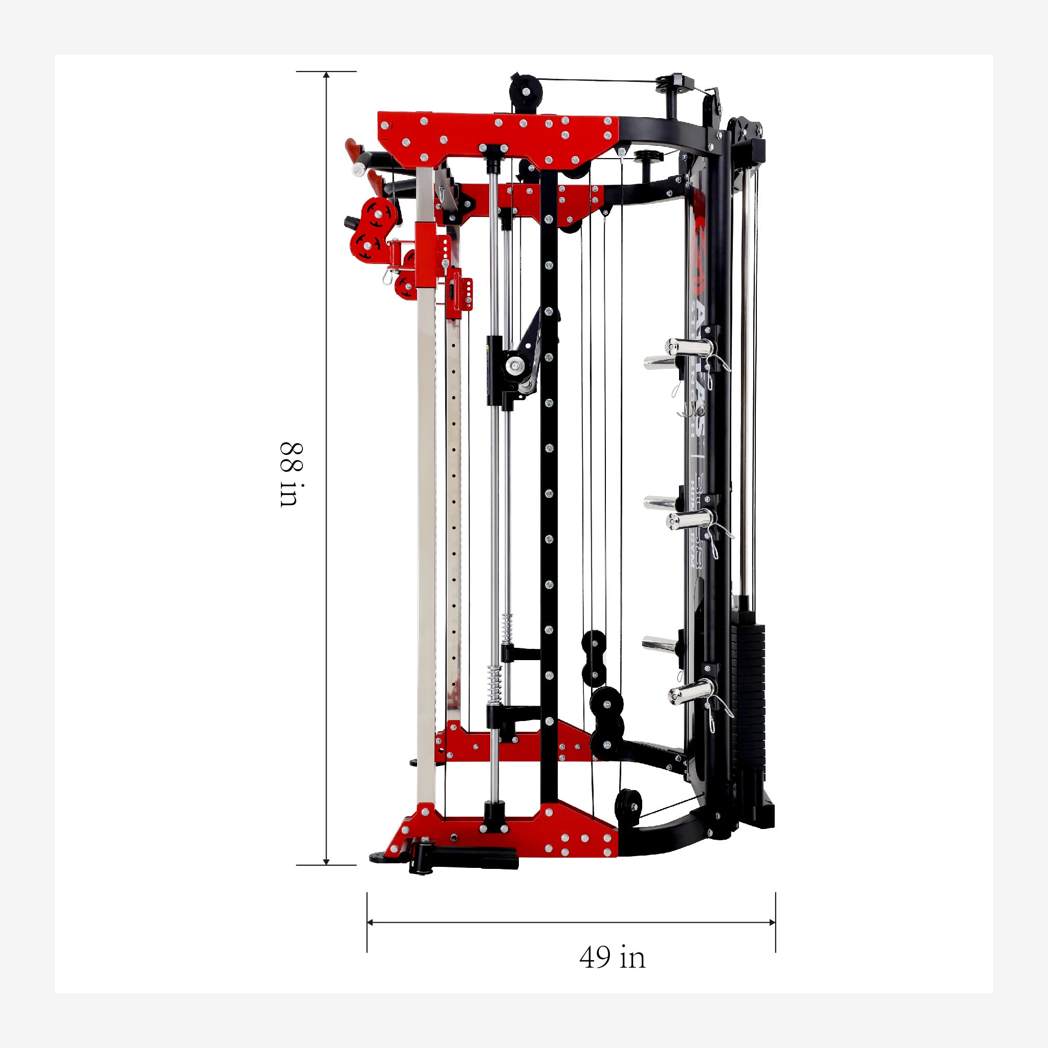 Altas Strength Light commercial Strength Smith Machine AL 3058G