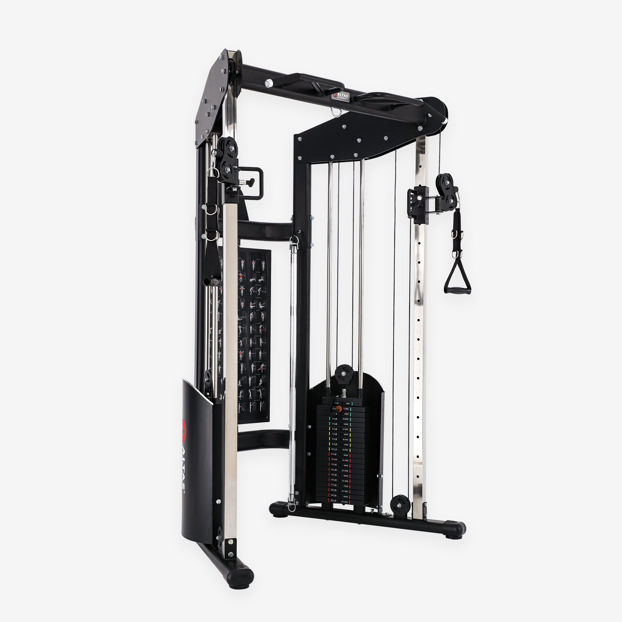 Altas Strength Function Trainer With 180kg Weight Stack AL-3073(Pre-order)
