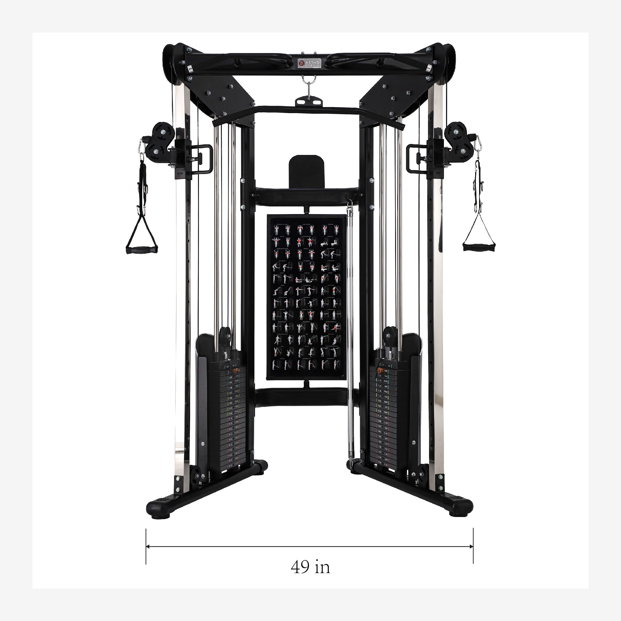 Altas Strength Function Trainer With 180kg Weight Stack AL-3073(Pre-order)