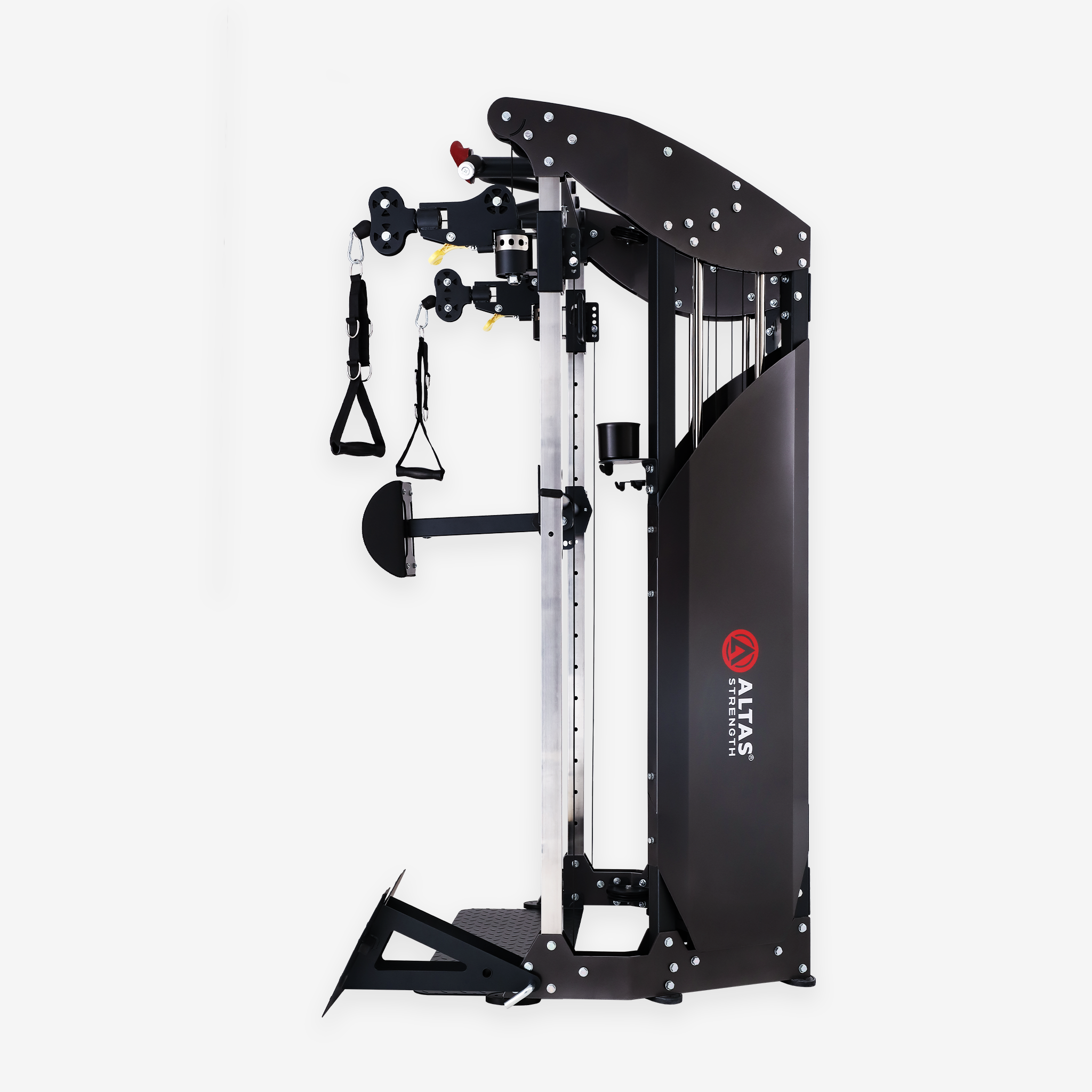 Altas Strength Multi Function Trainer Exercise Machine Black Workout Light Commercial Fitness Equipment AL-3075