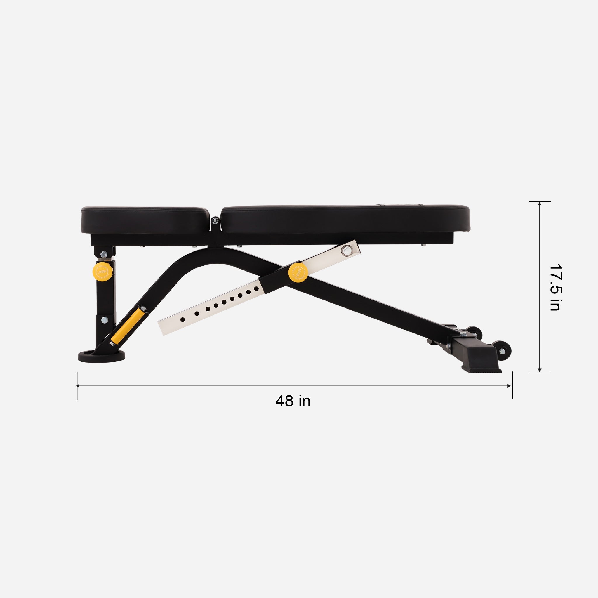 Altas Strength Home Gym Workout Adjustable Bench AL-4006