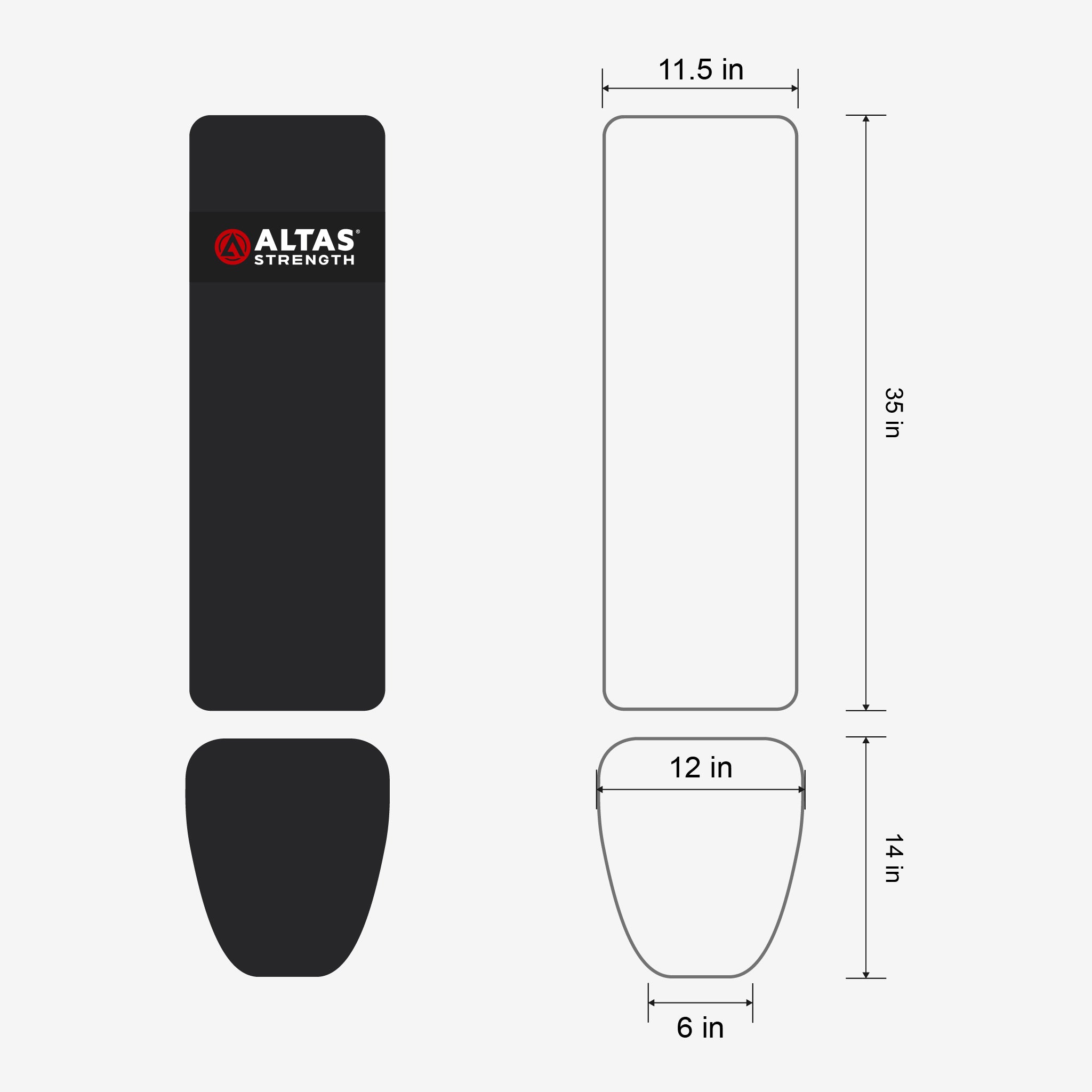 Altas Strength Home Gym Equipment Multi-functional Bench AL-4026