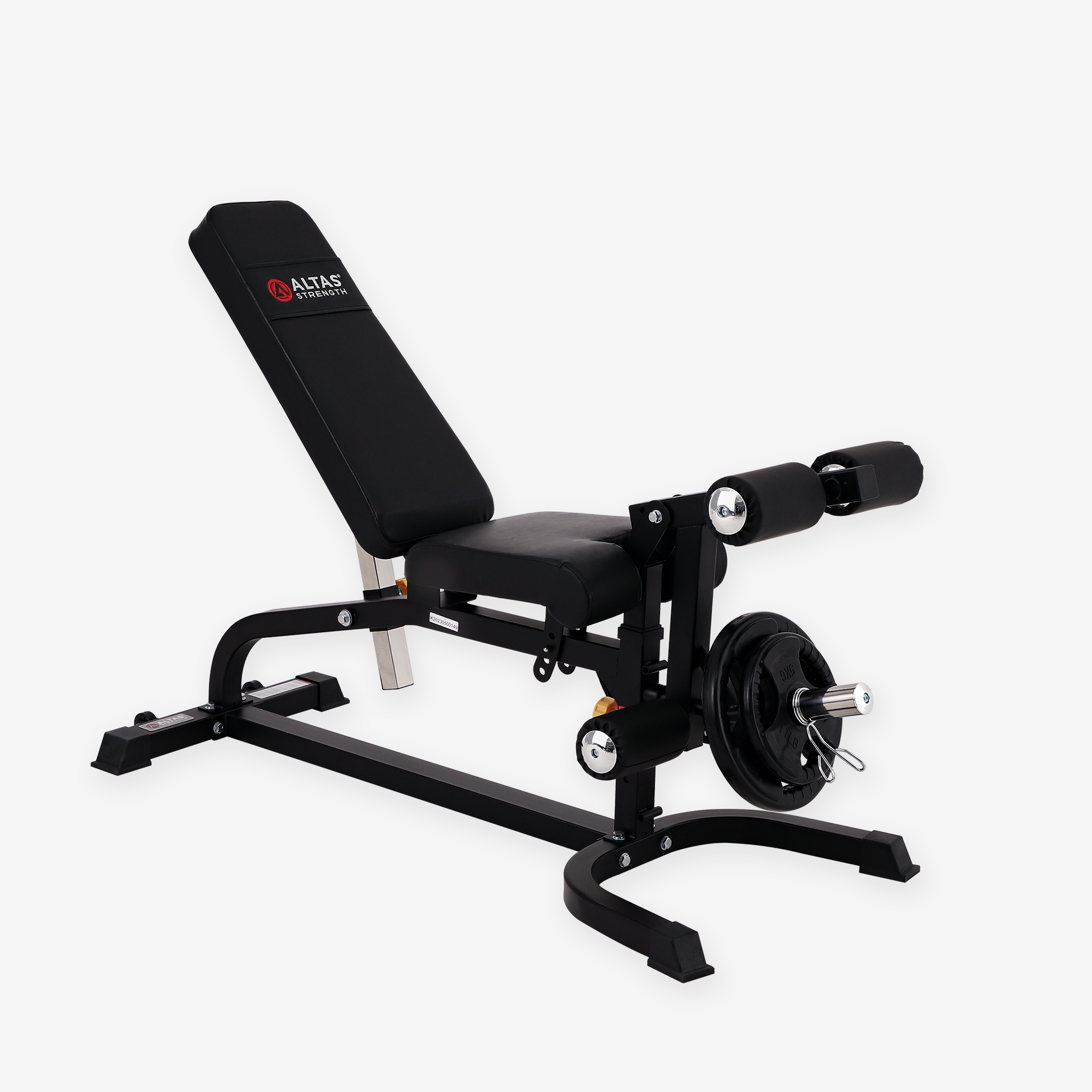 XL MUSCLE88 Bench Press Rack with Pulley System- Chest Flyes + Leg Ext