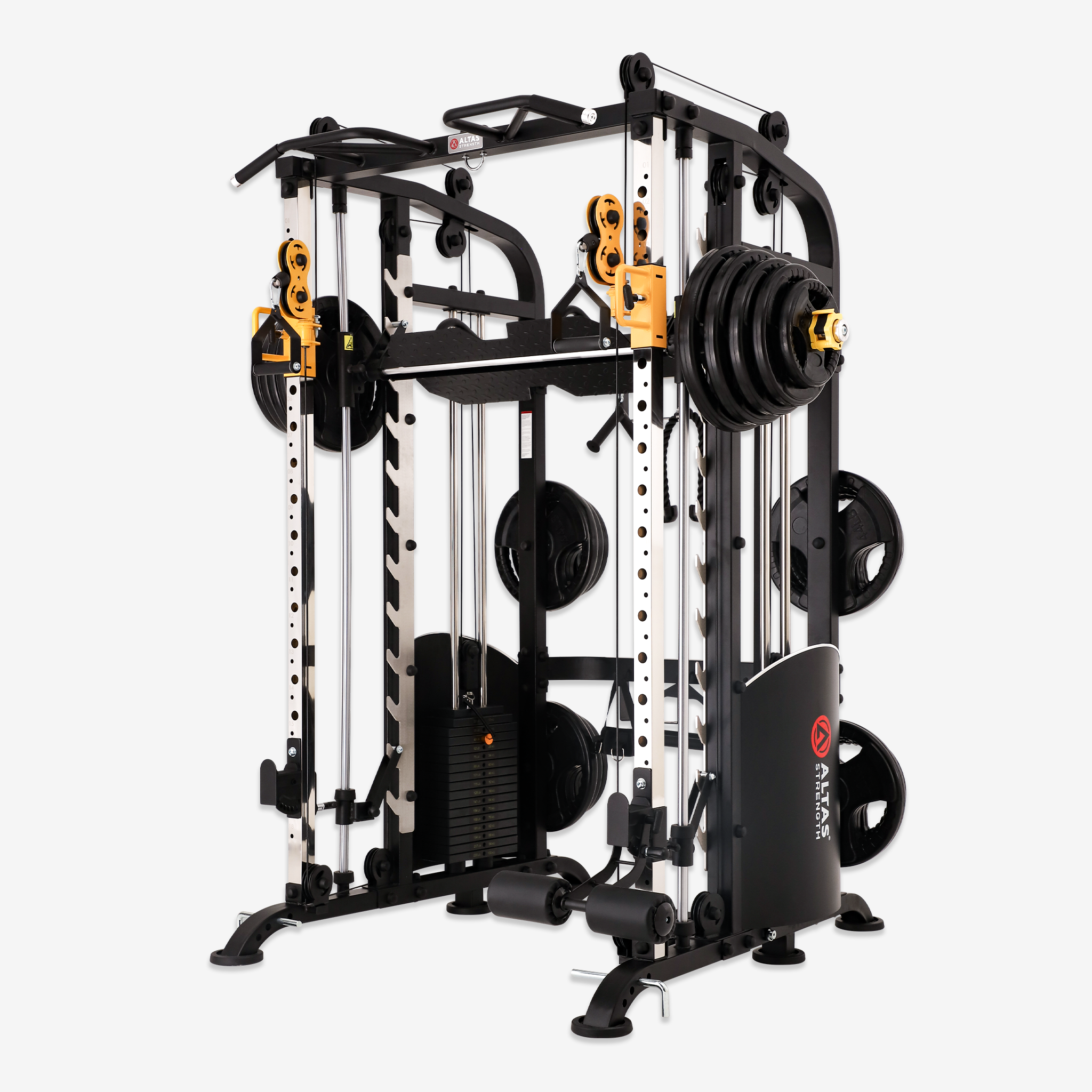 8th Anniversary Combo - Smith Machine AL-M810 + Bench AL-4026 + 240lb Weight Plates(Free) + Barbell (Free)